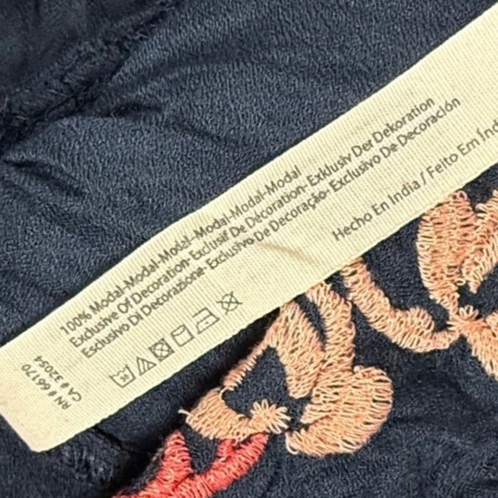 INTIMATELY FREE PEOPLE Aida Slip Dress , Aida Tunic, Cover-up, Navy Blue, Small - Picture 10 of 10